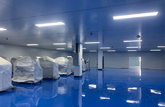 12月18日，志遠凈化承攬的電子廠無塵車間凈化工程收尾中